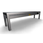 Combisteel Aufsatzbord Keramisch Beheizt 1 Stufig 1400 4 Heizelemente 250W – Breite 1400 – Art.-Nr.: 7020.0710 – Bild 2