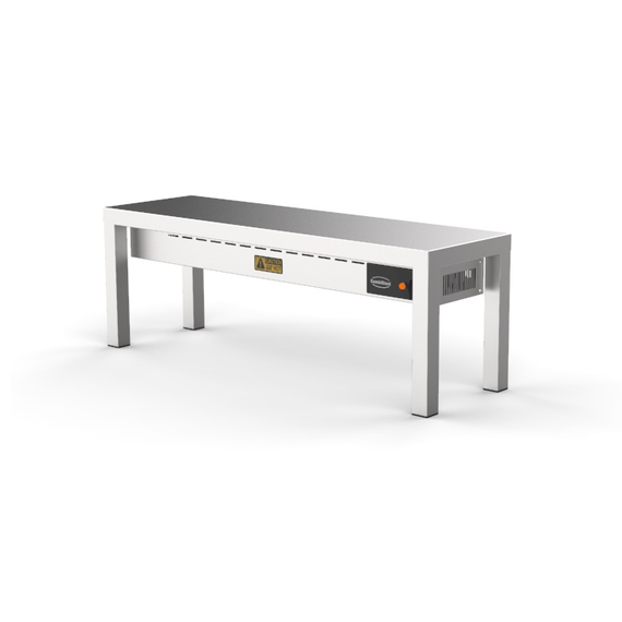 7020_0710-12074.jpg Combisteel Aufsatzbord Keramisch Beheizt 1 Stufig 1400 4 Heizelemente 250W – Breite 1400 – Art.-Nr.: 7020.0710 – Bild 1