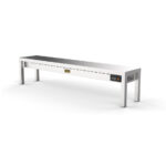 Combisteel Aufsatzbord Keramisch Beheizt 1 Stufig 2000 6 Heizelemente 250W – Breite 2000 – Art.-Nr.: 7020.0725
