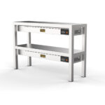 Combisteel Aufsatzbord Keramisch Beheizt 2 Stufig 1000 6 Heizelemente 250W – Breite 1000 – Art.-Nr.: 7020.0730