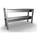 Combisteel Aufsatzbord Keramisch Beheizt 2 Stufig 1200 6 Heizelemente 250W – Breite 1200 – Art.-Nr.: 7020.0735 – Bild 2