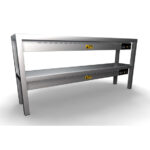Combisteel Aufsatzbord Keramisch Beheizt 2 Stufig 1400 8 Heizelemente 250W – Breite 1400 – Art.-Nr.: 7020.0740 – Bild 2