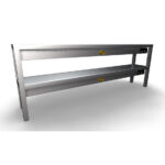 Combisteel Aufsatzbord Keramisch Beheizt 2 Stufig 1800 10 Heizelemente 250W – Breite 1800 – Art.-Nr.: 7020.0750 – Bild 2