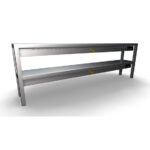 Combisteel Aufsatzbord Keramisch Beheizt 2 Stufig 2000 12 Heizelemente 250W – Breite 2000 – Art.-Nr.: 7020.0755 – Bild 2