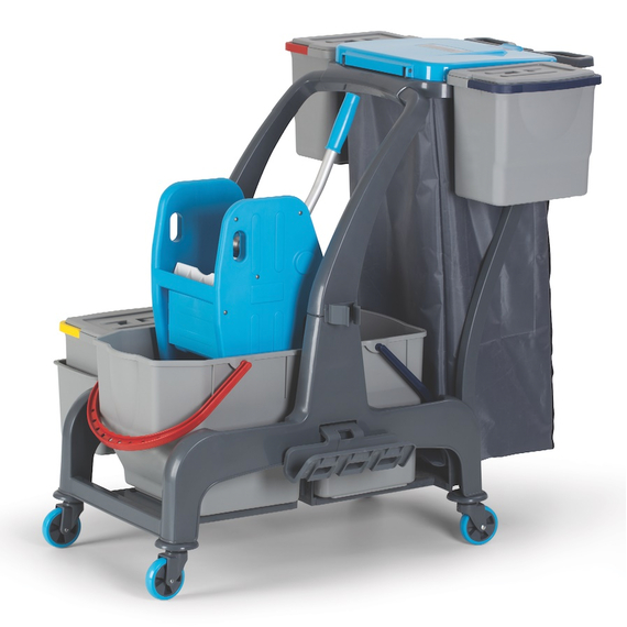 7048_0055-9419.jpg Combisteel Reinigungswagen Procart Jet 736S – Bild 1