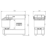 Combisteel Teigmaschine 10L – Bild 2