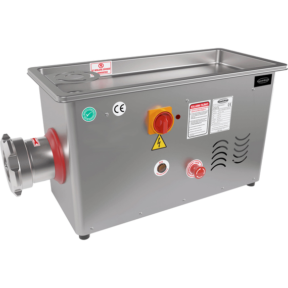 7073_0060-0065_1.jpg Combisteel Fleischwolf 22 - 450Kg/H 230V - mit Festem Kopf – Bild 1