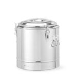Hendi Isolierter tragbarer Behälter, Kitchen Line, 19L, Silber, ⌀350x(H)400mm – Bild 2