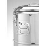 Hendi Isolierter tragbarer Behälter, Kitchen Line, 19L, Silber, ⌀350x(H)400mm – Bild 4
