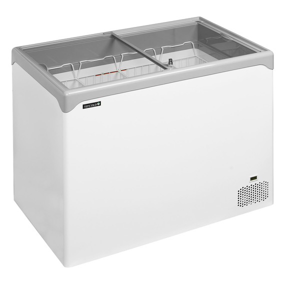 70986-NIC302SC.jpg Tefcold Eiscreme-Gefriertruhen NIC302SC, Weiß, EEK D – Bild 1