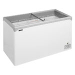 Tefcold Eiscreme-Gefriertruhen NIC402SC, Weiß, EEK D