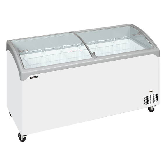 70996-NIC502SCEB.jpg Tefcold Eiscreme-Gefriertruhen NIC502SCEB, Weiß, EEK D – Bild 1