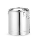 Hendi Isolierter tragbarer Behälter, Kitchen Line, 36L, Silber, ⌀400x(H)500mm – Bild 2