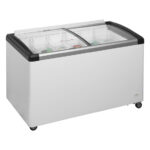 Tefcold Eiscreme-Gefriertruhen IDB400-W1, Weiß RAL 9016, EEK D – Bild 2