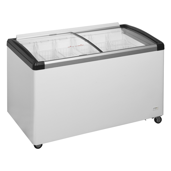 71159-IDB400-W1.jpg Tefcold Eiscreme-Gefriertruhen IDB400-W1, Weiß RAL 9016, EEK D – Bild 1
