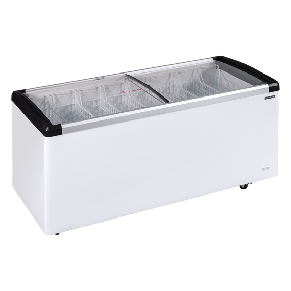 71161-IDB500-W1.jpg Tefcold Eiscreme-Gefriertruhen IDB500-W1, Weiß RAL 9016, EEK D – Bild 1