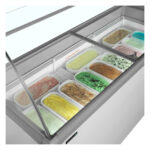 Tefcold Speiseeisvitrine NIC502SC-SO, Weiß, EEK D – Bild 2