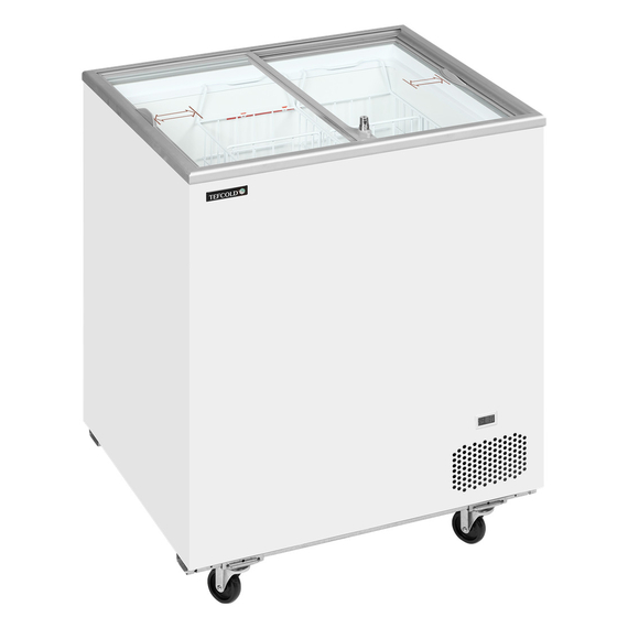 71449-IC202SC.jpg Tefcold Eiscreme-Gefriertruhen IC202SC, Weiß, EEK D – Bild 1