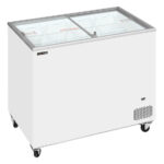 Tefcold Eiscreme-Gefriertruhen IC302SC, Weiß, EEK D