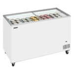 Tefcold Eiscreme-Gefriertruhen IC402SC, Weiß, EEK D – Bild 2