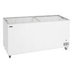 Tefcold Eiscreme-Gefriertruhen IC552SC, Weiß, EEK D