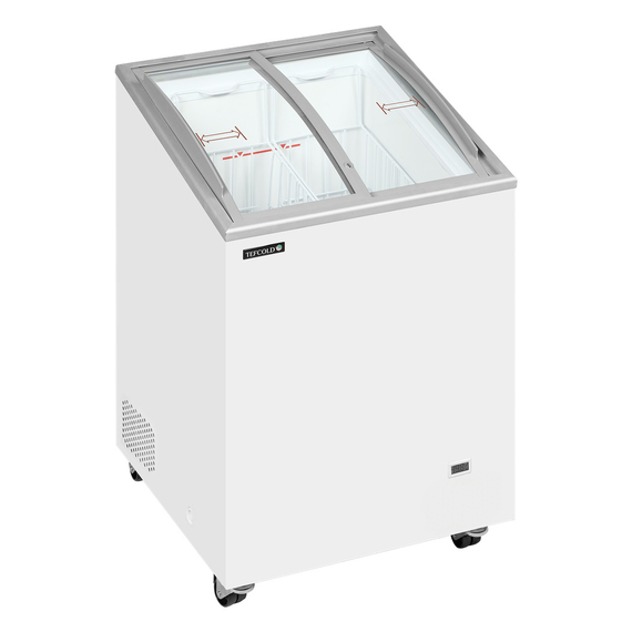 71459-IC102SCEB.jpg Tefcold Eiscreme-Gefriertruhen IC102SCEB, Weiß, EEK D – Bild 1