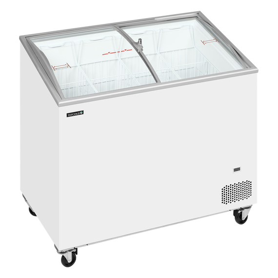 71461-IC302SCEB.jpg Tefcold Eiscreme-Gefriertruhen IC302SCEB, Weiß, EEK D – Bild 1