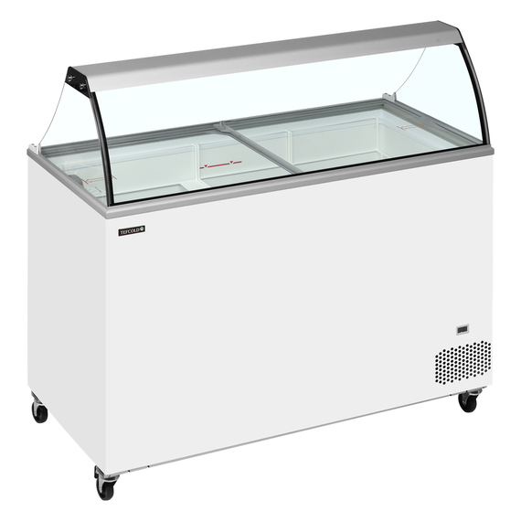 71499-IC402SC-SO.jpg Tefcold Speiseeisvitrine IC402SC-SO, Weiß, EEK D – Bild 1