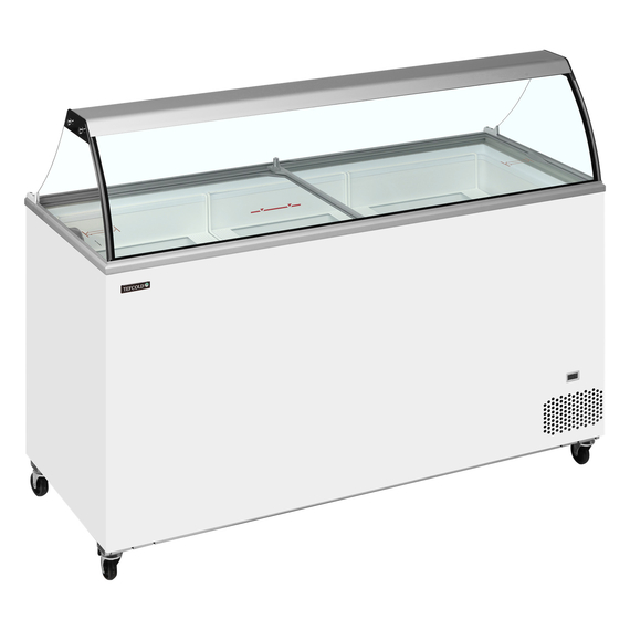 71501-IC502SC-SO.jpg Tefcold Speiseeisvitrine IC502SC-SO, Weiß, EEK D – Bild 1