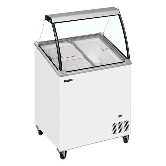 71503-IC202SCE-SO.jpg Tefcold Speiseeisvitrine IC202SCE-SO, Weiß, EEK D – Bild 1