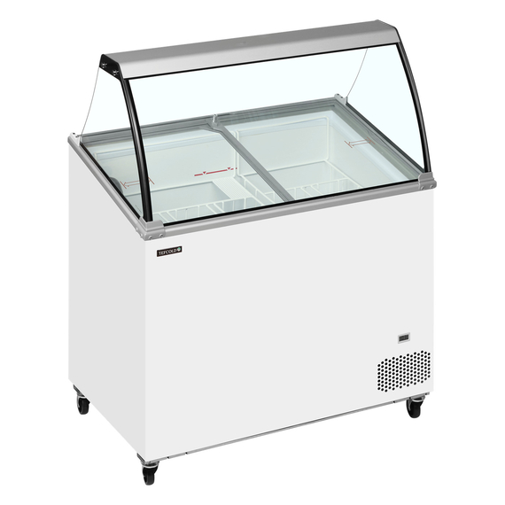 71505-IC302SCE-SO.jpg Tefcold Speiseeisvitrine IC302SCE-SO, Weiß, EEK D – Bild 1