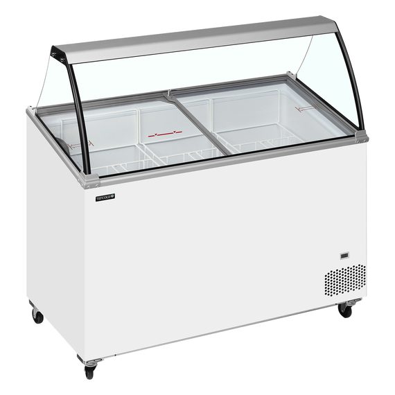 71507-IC402SCE-SO.jpg Tefcold Speiseeisvitrine IC402SCE-SO, Weiß, EEK D – Bild 1