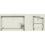 Combisteel Tiefkühltruhe Glasdeckel 461 L – Bild 8