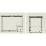 Combisteel Tiefkühltruhe Edelstahl Deckel 305 L – Bild 2