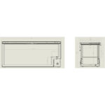 Combisteel Tiefkühltruhe Edelstahl Deckel 635 L – Bild 2