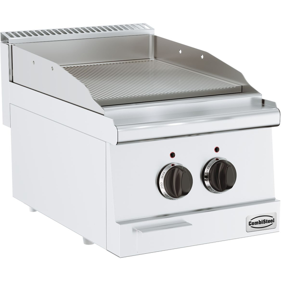 7178_0045-10980.jpg Combisteel Base 600 El. Grillplatte Gerillt – Bild 1