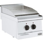 Combisteel Base 600 El. Grillplatte Chrom – Breite 400