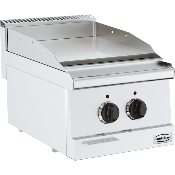 7178_0065-10983.jpg Combisteel Base 600 El. Grillplatte Chrom – Breite 400 – Bild 1