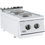 Combisteel Base 700 Elektroherd 2 Platten – Breite 400 – Art.-Nr.: 7178.0215