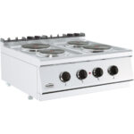 Combisteel Base 700 Elektroherd 4 Platten – Breite 800 – Art.-Nr.: 7178.0220