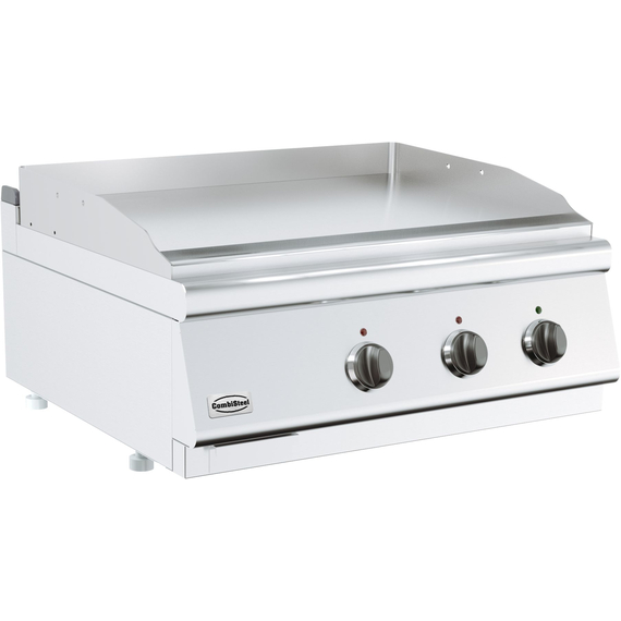 7178_0270-10913.jpg Combisteel Base 700 El. Grillplatte Chrom – Breite 800 – Art.-Nr.: 7178.0270 – Bild 1