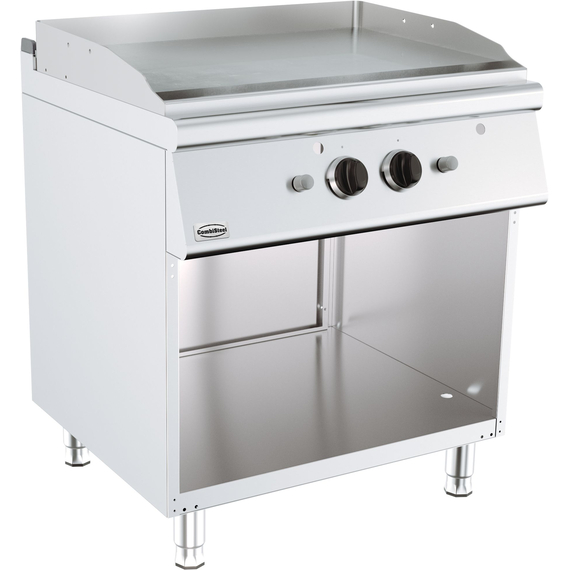 7178_0480-11011.jpg Combisteel Base 700 Gas Grillplatte Chrom – Breite 800 – Art.-Nr.: 7178.0480 – Bild 1