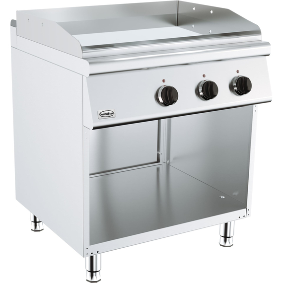 7178_0490-11013.jpg Combisteel Base 700 El. Grillplatte Chrom – Breite 800 – Art.-Nr.: 7178.0490 – Bild 1