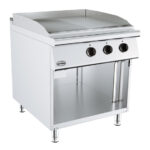 Combisteel Base 900 Elek. Grillplatte Gerillt/Glatt
