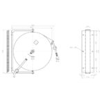 Combisteel Schlauchhaspel 10 M mit Spritzpistole – Bild 2