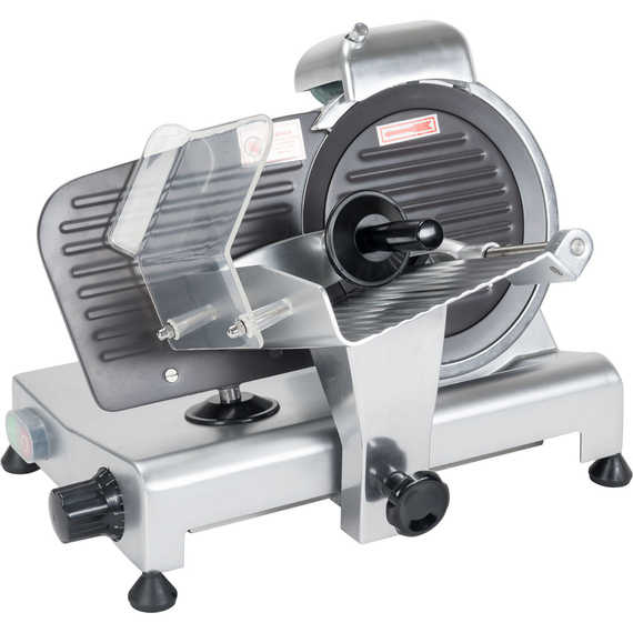 722221V01_MAIN_PRODUCT_PHOTO_lLMPuUu8i2SH.jpg Aufschnittmaschine mit antihaftbeschichteter Anschlagplatte und Messer 220 mm Ø – Bild 1