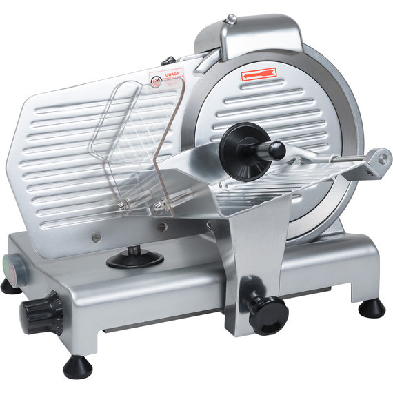 722255V01_MAIN_PRODUCT_PHOTO_vRjPXIq04MbQ.jpg Aufschnittmaschine, Gehäuse aus eloxiertem Aluminium, Messer 250 mm Ø – Bild 1