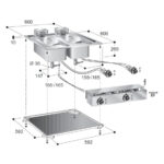 Combisteel Elektrofriteusen 2X10 L – Breite 600 – Art.-Nr.: 7266.0075 – Bild 2