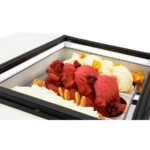 Combisteel Tischmodell Speiseisvitrine Weiß Öffnet Auf Der Bedienung Seite – Bild 4