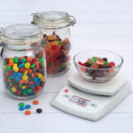 Portable Küchenwaage Kapazität 5,2 kg, Teilung 1 g, Abmessung 144 x 205 x 41 mm mm (BxTxH) – Bild 4